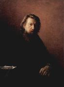 Nikolaj Nikolajewitsch Ge Portrat des Schriftstellers Alexei Antipowitsch Potechin Spain oil painting artist